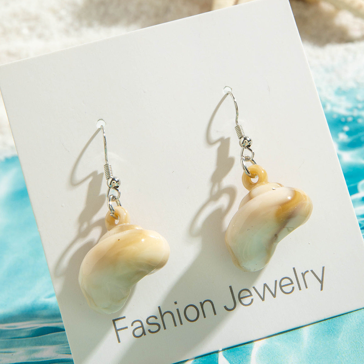 Wholesale Bohemian Starfish Shell Acrylic Earrings